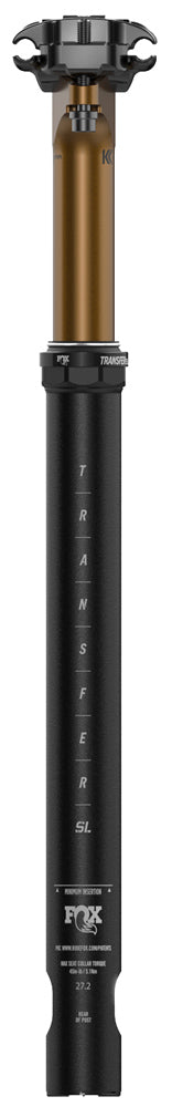 Fox Racing Shox Transfer SL Werksinterne Dropper-Sattelstütze | 27,2 mm x 70 mm