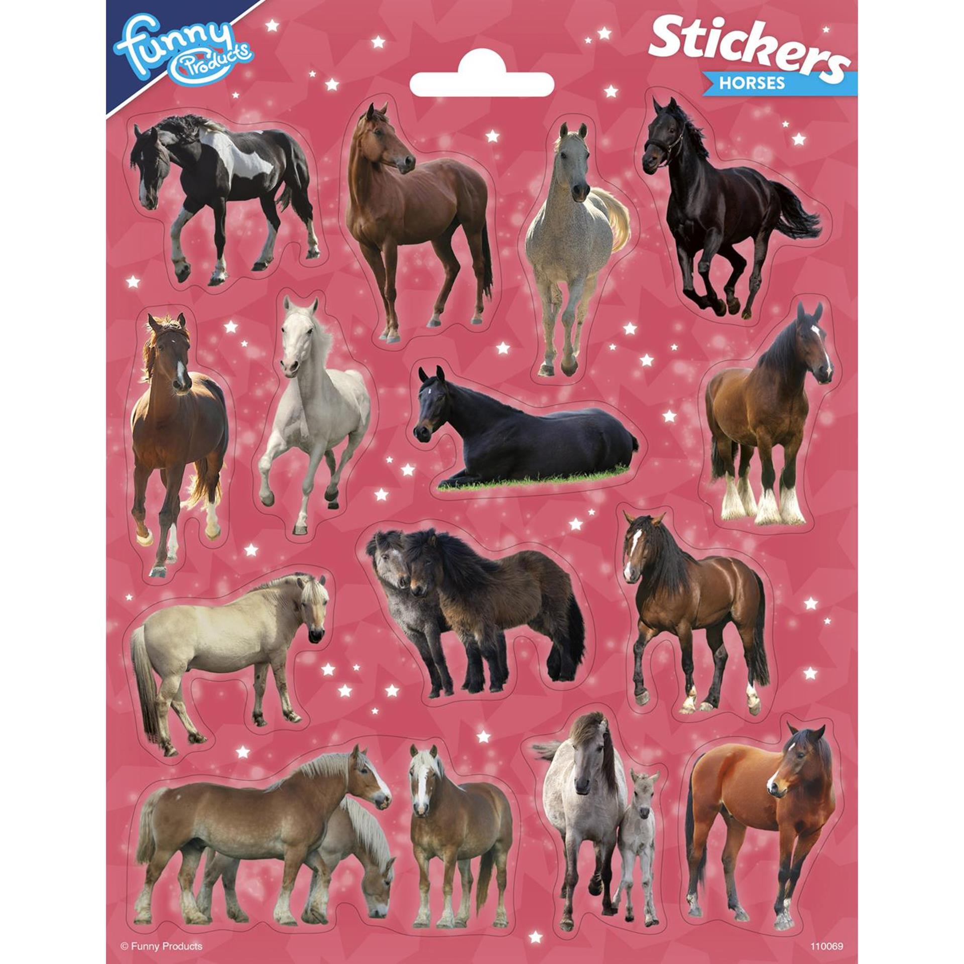 Totum Stickervel -Pferde