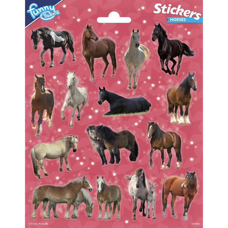 Totum Stickervel -Pferde