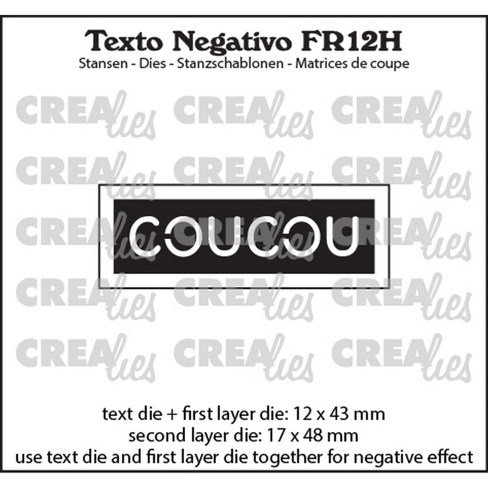 Crealies • texto negative coucou (horizontal)