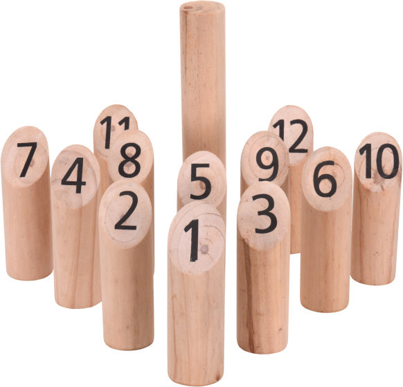 Kostenloses und einfaches Spiel 13-teiliger FSC-Hout