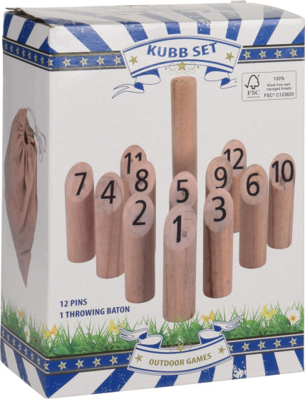 Kostenloses und einfaches Spiel 13-teiliger FSC-Hout