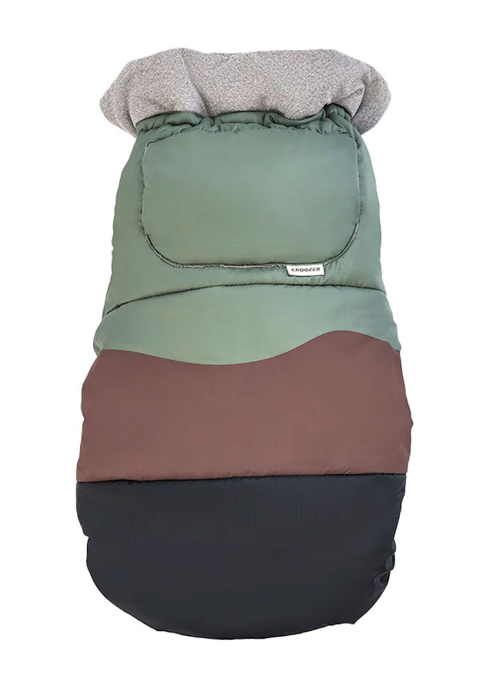 Croozer Fußsack für Vaayakeeke, mehrfarbige Welle