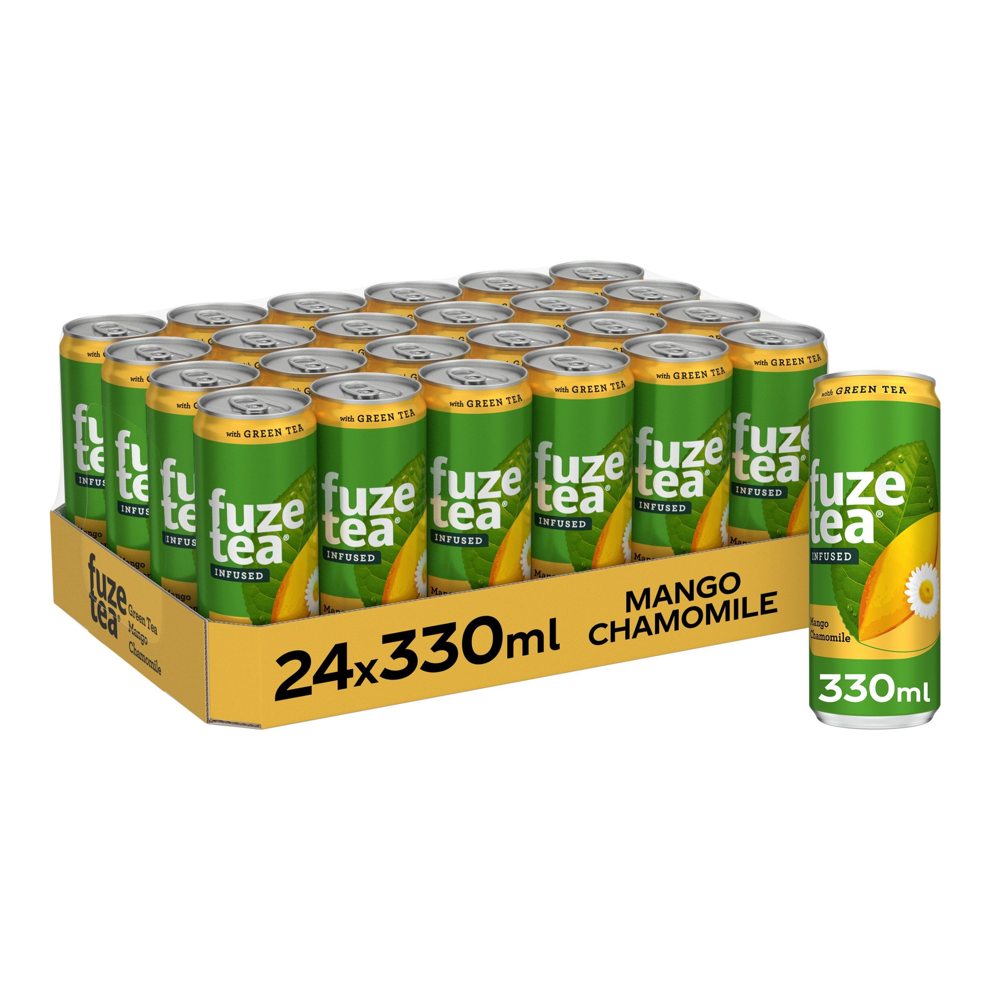 Fuze Tea Grüntee Mango Dose (24x 33cl)