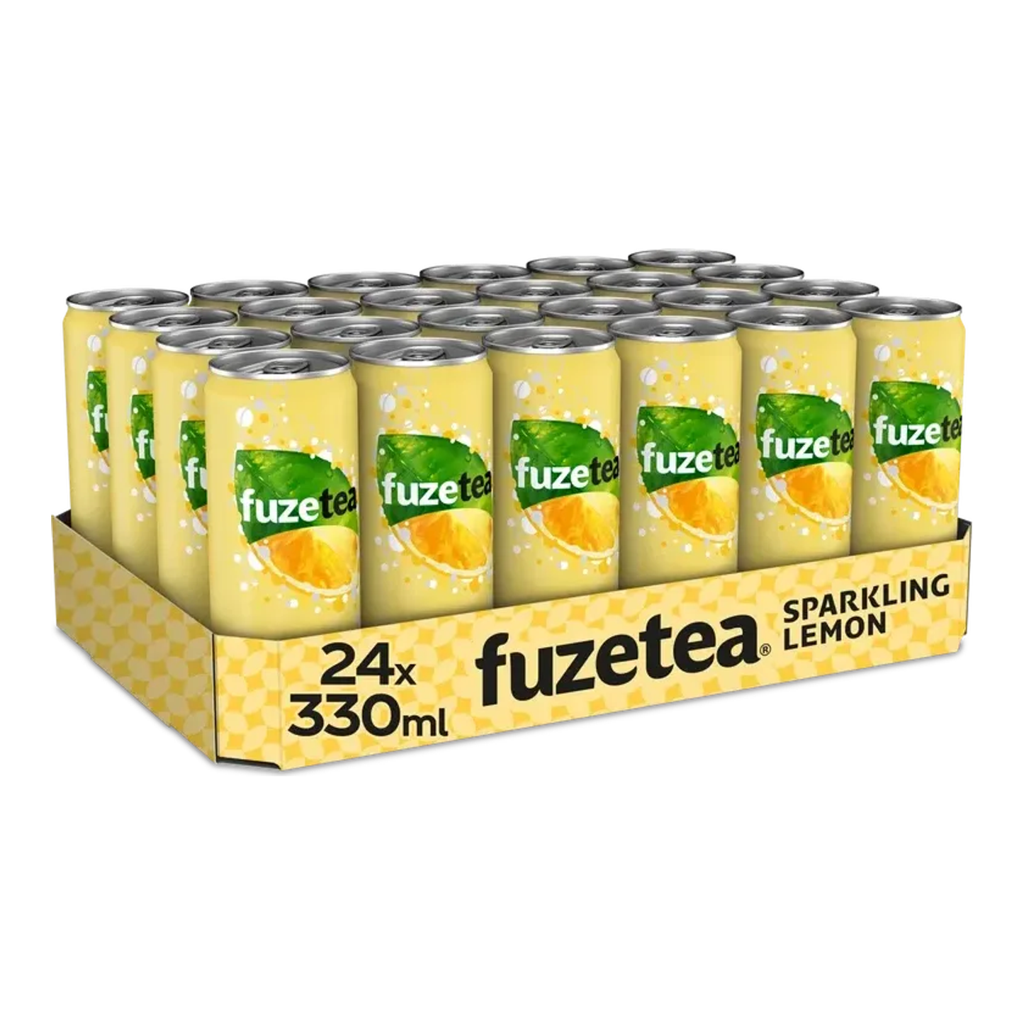 Fuze Tea Sparkling Black Tea Dose (24x 33cl)