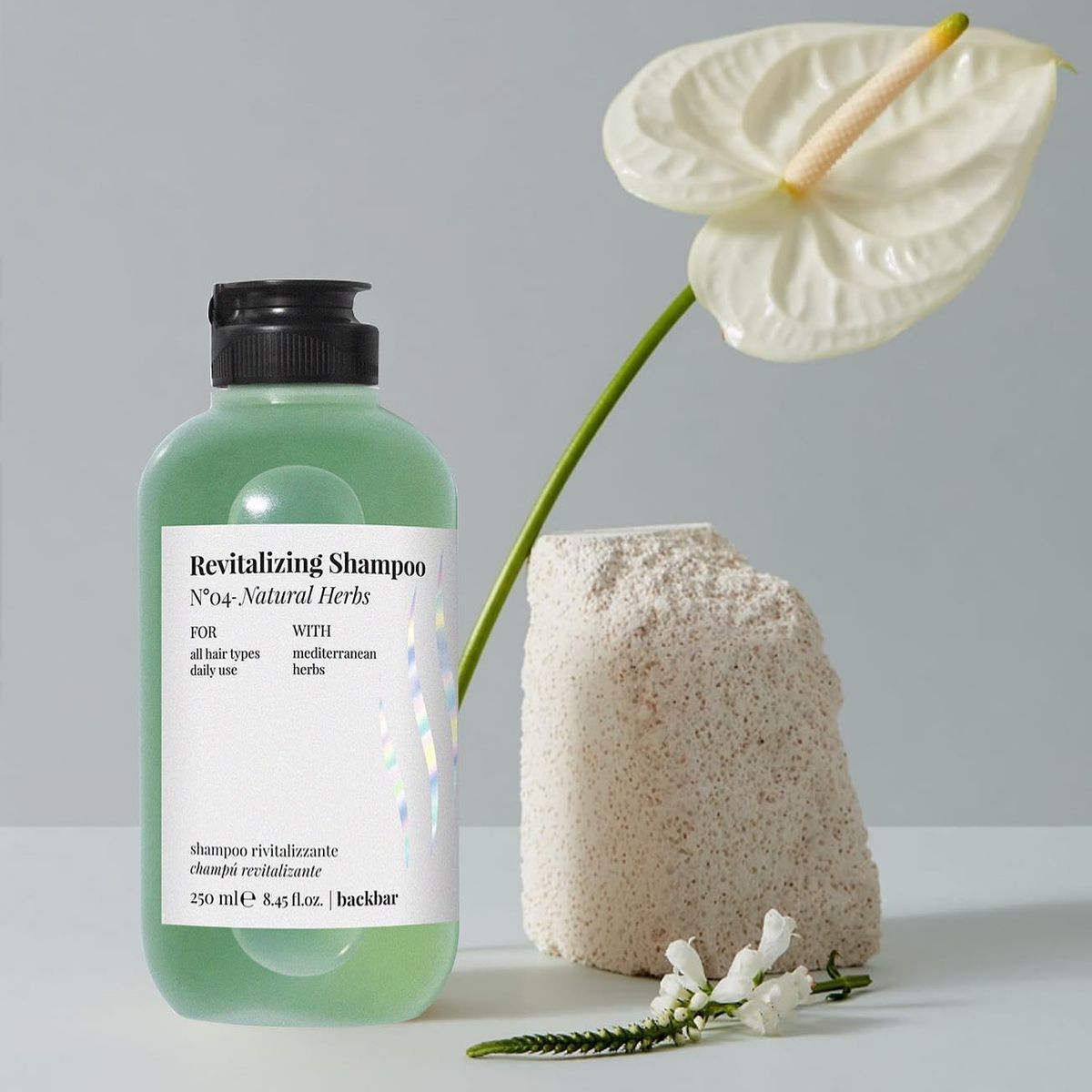 Farmavita Backbar revitalisierendes Shampoo Nr. 04 natürliche Kräuter 250 ml