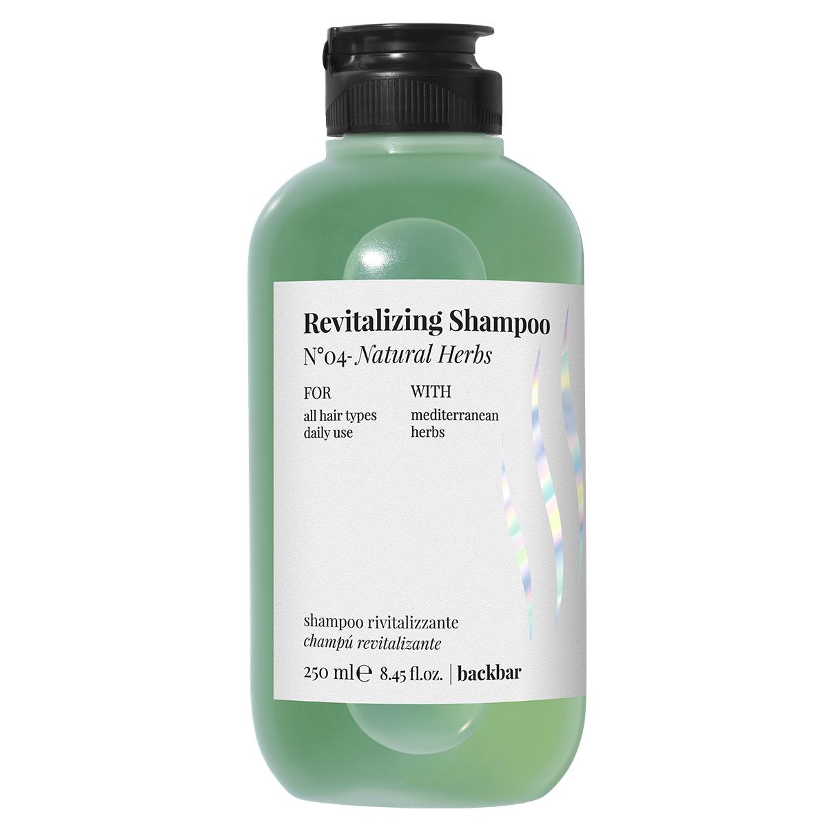 Farmavita Backbar revitalisierendes Shampoo Nr. 04 natürliche Kräuter 250 ml