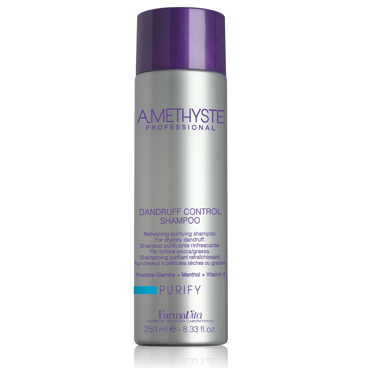 Farmavita Amethyst Purify Shampoo gegen Schuppen, 250 ml
