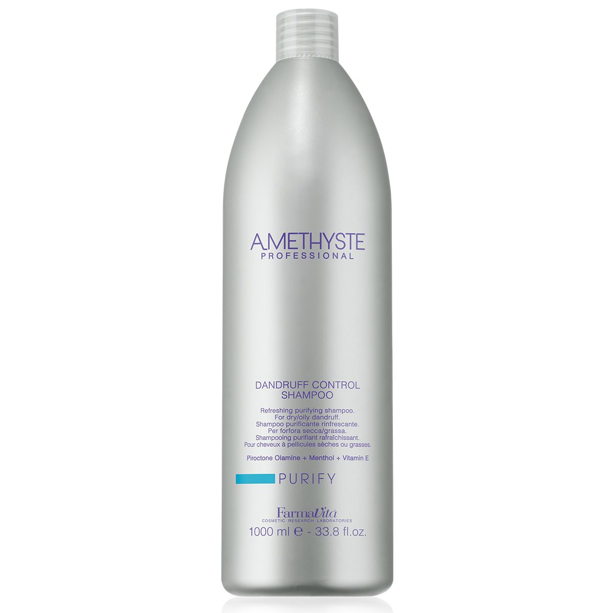 Farmavita Amethyst Purify Shampoo gegen Schuppen, 1000 ml