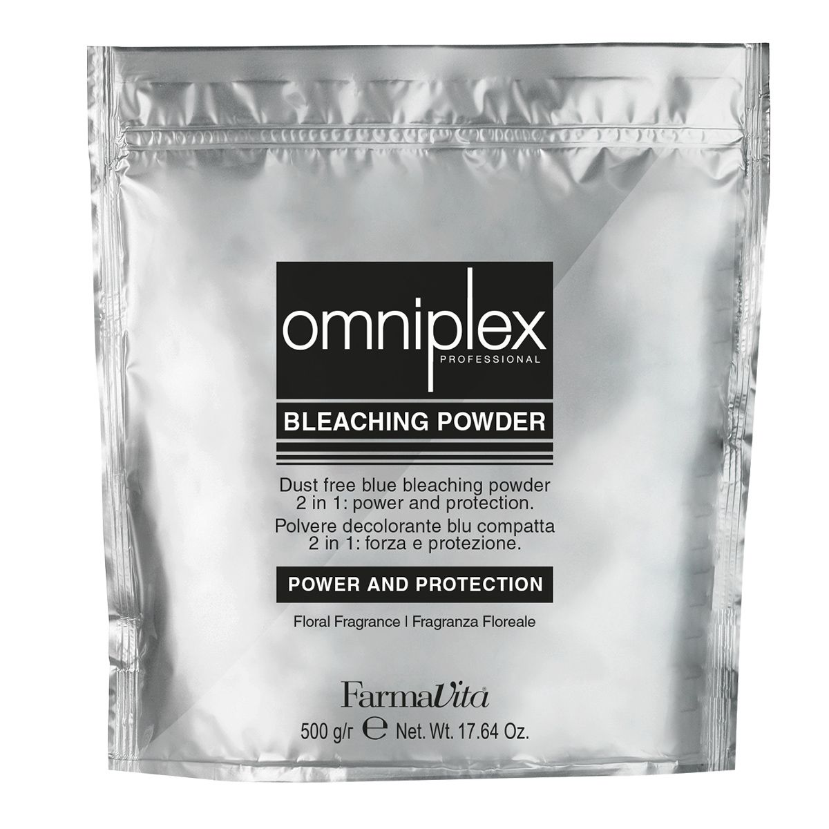 Farmavita Omniplex professionelles Bleichpulver blau 500gr