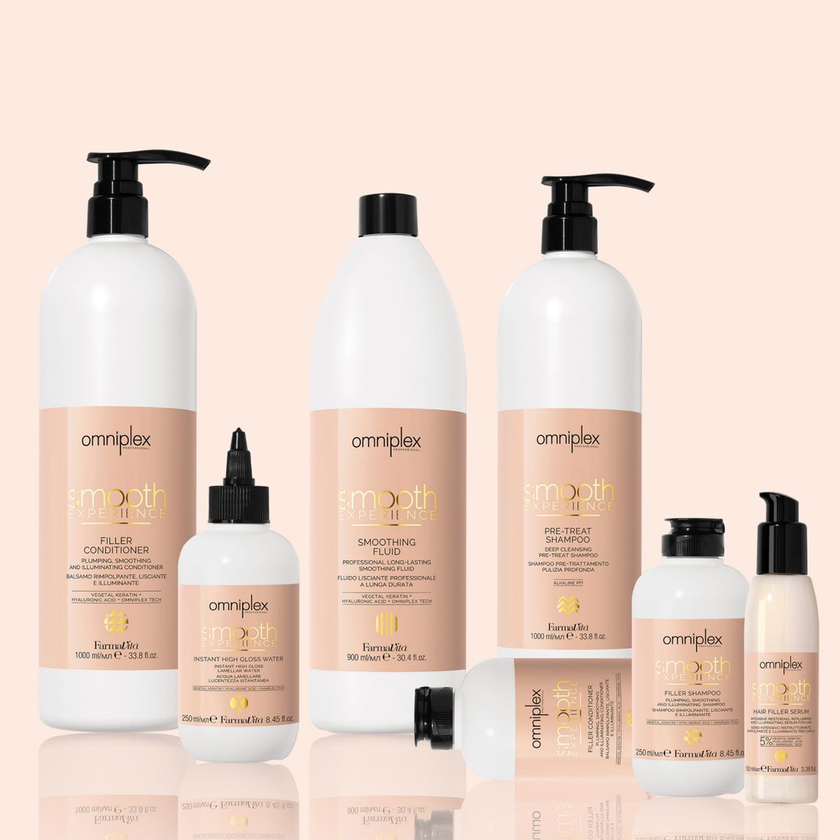Farmavita Omniplex Smooth Experience Filler Shampoo 250 ml