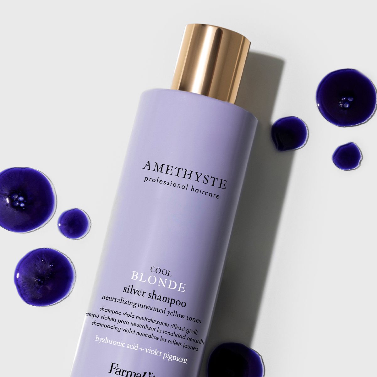 Farmavita Amethyst Cool Blonde Silber Shampoo 250 ml