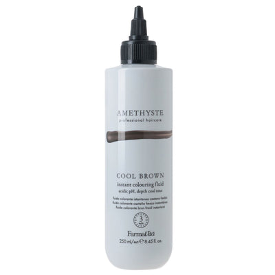 Farmavita Amethyst Instant-Färbeflüssigkeit, kühles Braun, 250 ml
