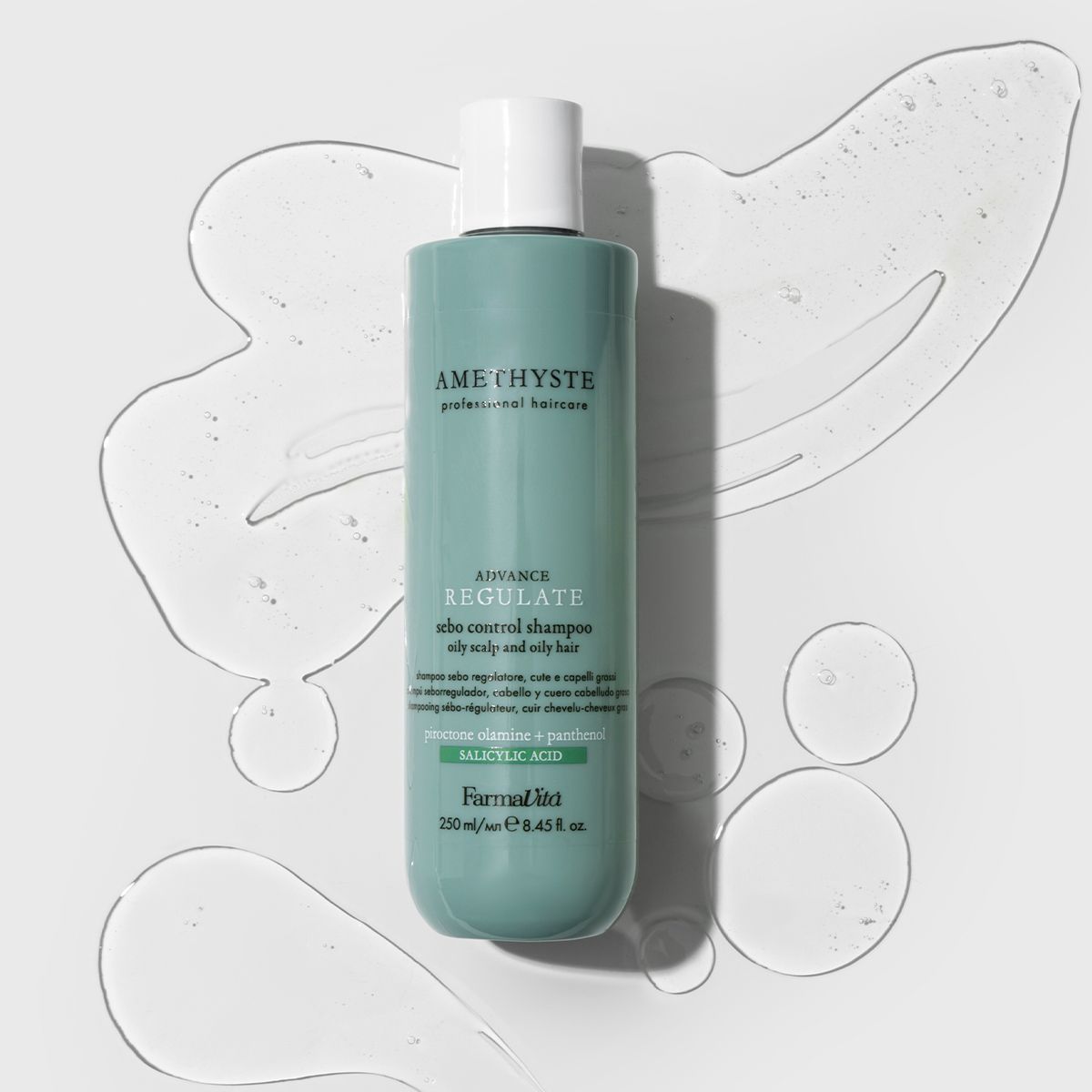 Farmavita Amethyst Advance reguliert das Talgkontrollshampoo 250 ml