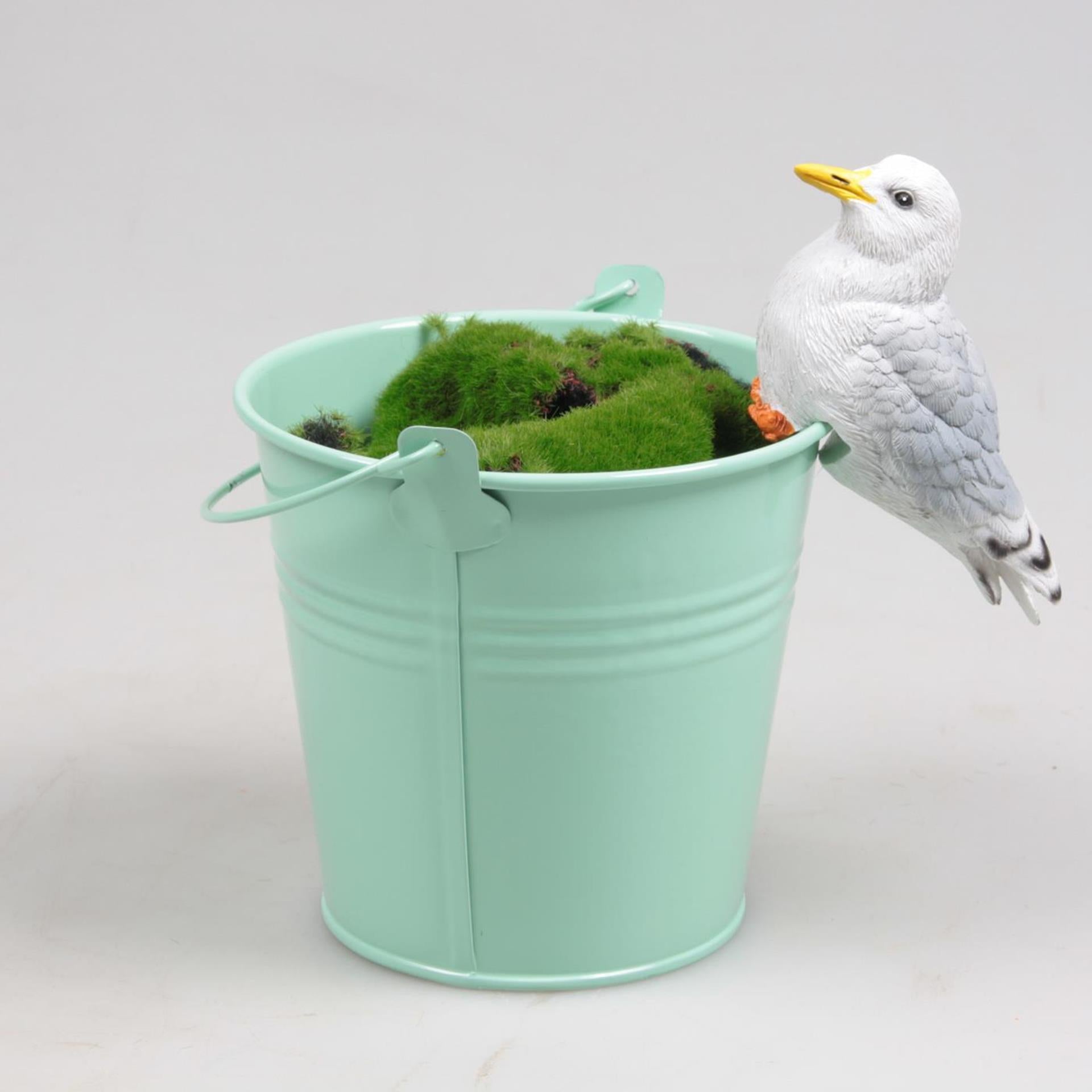 Von der Jahreszeit inspirierter Deko-Topfaufhänger Vogel Möwe