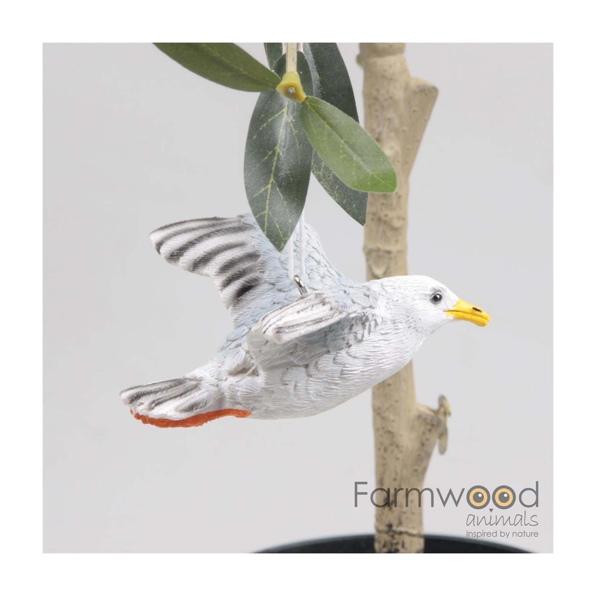 Farmwood Tiere Vogel Möwe fliegen
