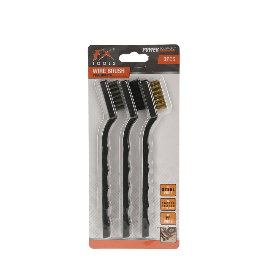 Fx Tools Drahtbürste 17cm Set 3-teilig