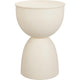 Home Styling Beistelltisch creme matt 31x45cm Metall