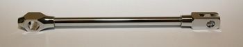 125 -mm -Messing -Chrom Gazelle Bremsrohr