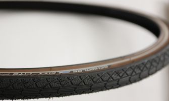 Schwalbe City Lite 28 x 1,40 37-622 mm - Schwarzbraun mit Reflexion