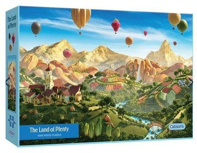 Intro Gibson Puzzle „Das Land des Überflusses“ mit 1000 Teilen