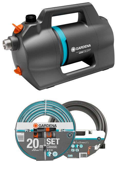 Gardena Bewässerungspumpe 4200 Silent-Set