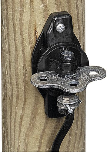 Gallagher 3-Wege-Torgriffanker aus schwarzem Holz (4) – 021451 021451