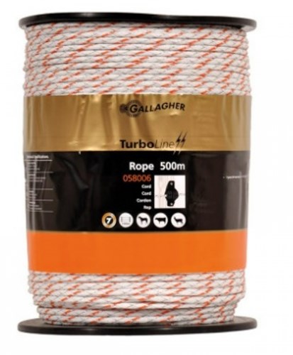 Gallagher duopack turboline kabel weiß 2x500m - 069798 - 069798
