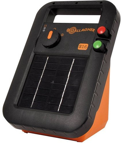 Gallagher S16 Elektrozaungerät Solar – 6 V 0,16 J – 341316
