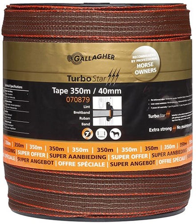 Gallagher Turbostar-Band 40 mm Terra 350 m – 070879 070879