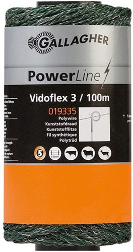 Gallagher Vidoflex 3 Powerline grün 100 m – 019335 – 019335