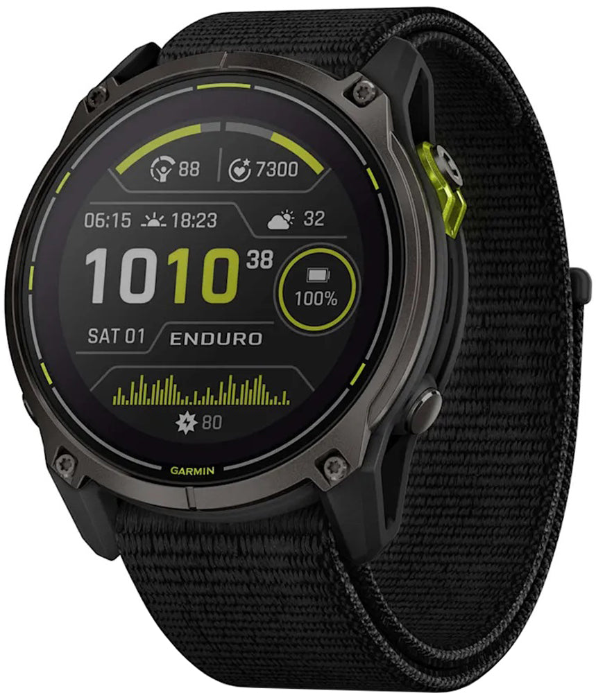 Garmin enduro™ 3 sapphire solar – GPS-Multisport-Smartwatch