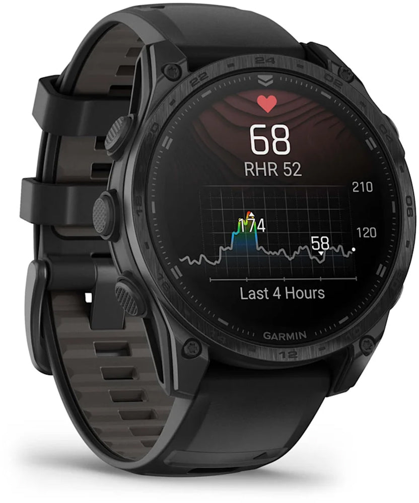 Garmin Tactix® 8 – 47 mm Amoled Saphirschwarz Titan DLC Smartwatch