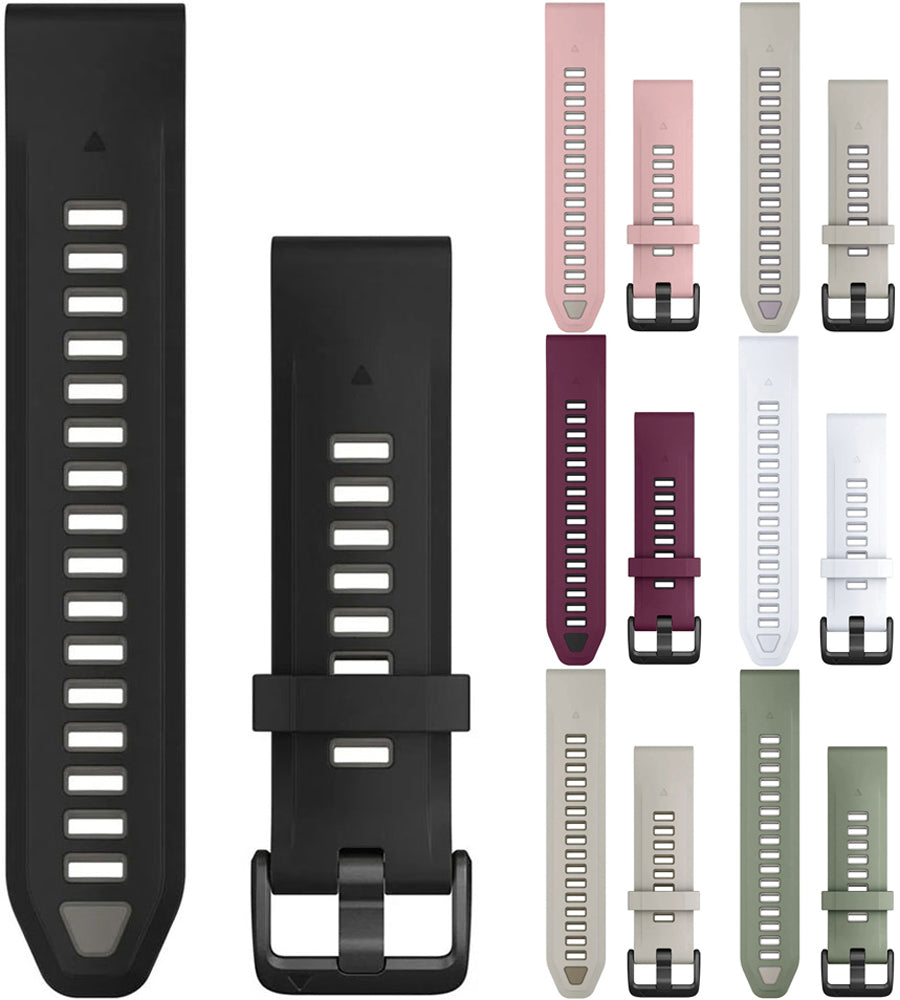 Garmin fenix 8s 7s 6s Quickfit™ Silikonarmband 20 mm