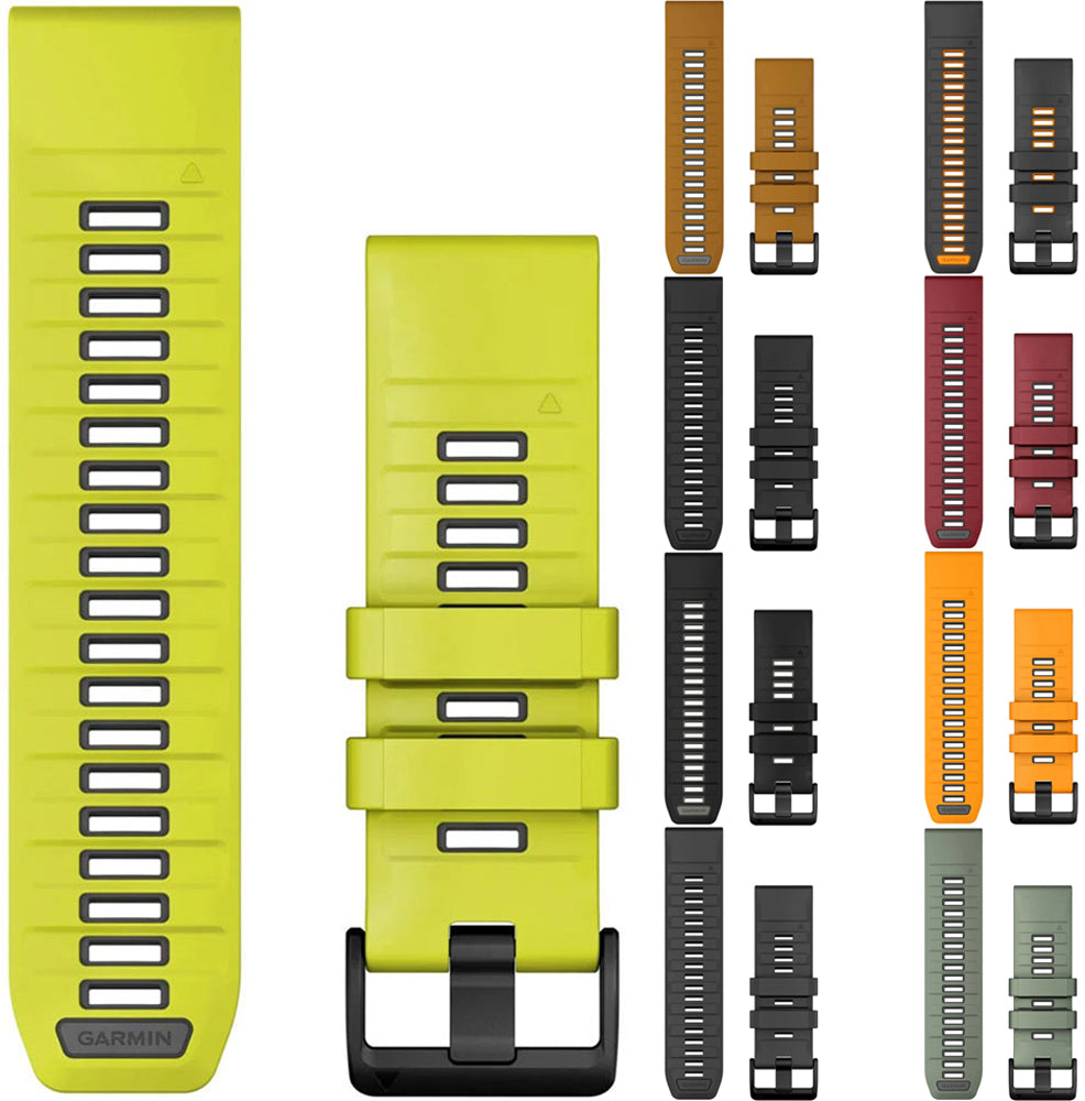 Garmin fenix 8x 7x 6x Quickfit™ Silikonarmband 26 mm