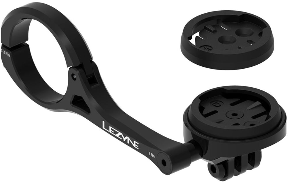 Lezyne Garmin Wahoo GPS-Vorwärtsmontage mit GoPro