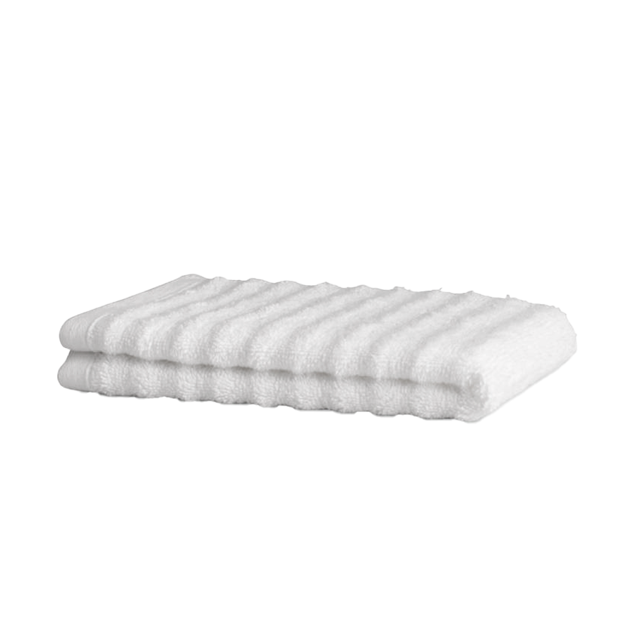 Gästehandtücher Welle weiß 6 Stück