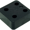 GB-Druckplatte ohne Schlitz 30 mm schwarz; 48 pro Beutel | 48 Stück - 17434730