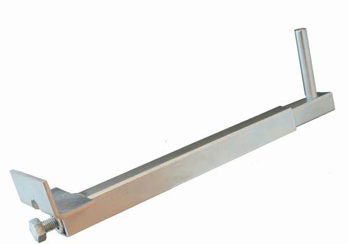 Gb Fassadenklemme 370x80 verzinkt 350-460 mm Etikett | 1 Stück - 17710205