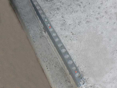 GB-Ecklinie für Sand-Zement-Estrich 90x60x1150 verzinkt | 1 Stück - gb105090