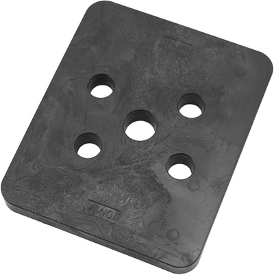Gb Hochdruckplatte 100x120x10 ABS Druckbelastung 16200 kg; 48 pro Sack - 349210