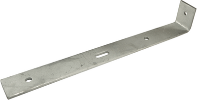 Gb Wandplatte Ecke 80x520 60x10 verzinkt | 5 Stück - 079886