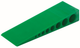 GB-Einstellkeil 150x45x25 grün | 25 Stück - 17234004