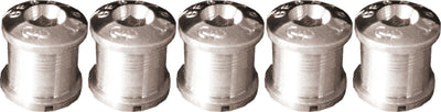 Gebhardt Kettenblattschraube Aluminium 9mm + Mutter für 2V-Kettenblatt (pro 5)