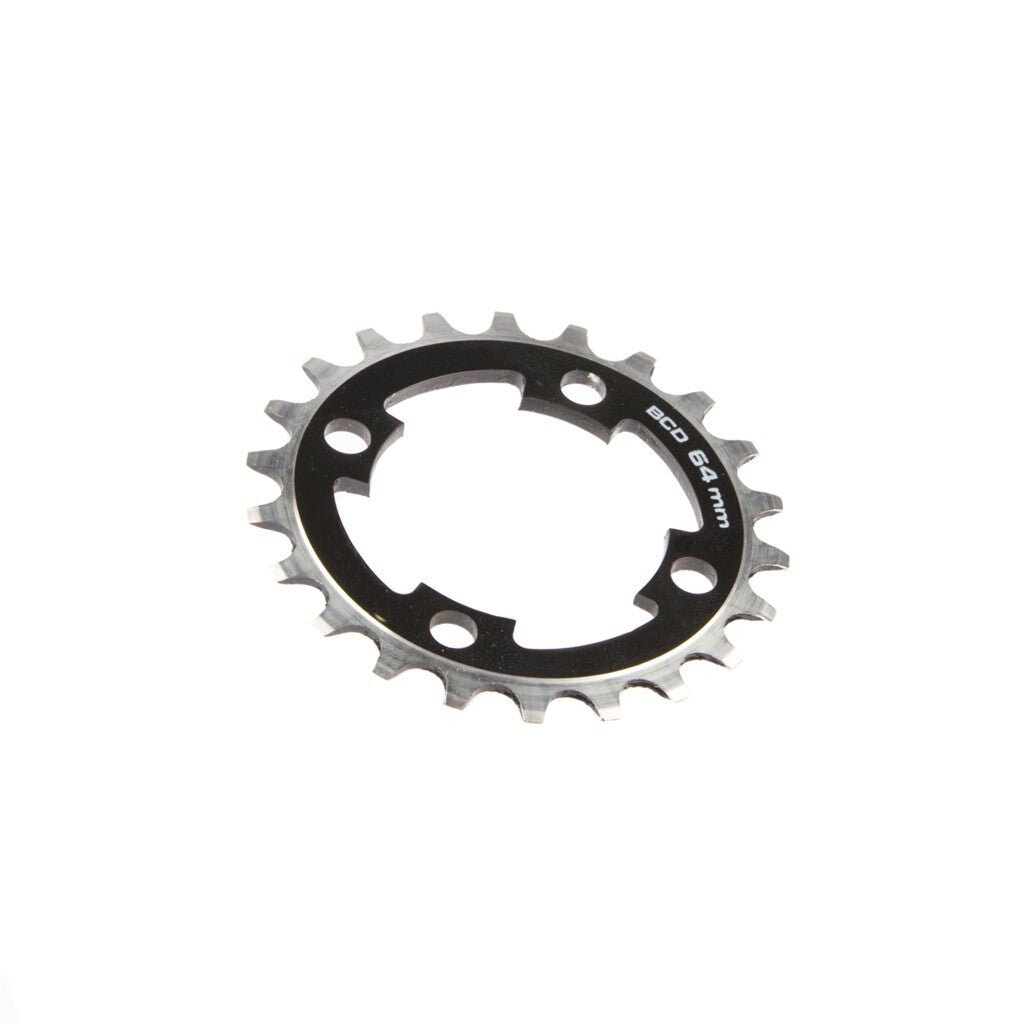 Gebhardt Gebhardt Kettung Blatt CNC XTR 22T BCD 64 mm 4 Arme, schwarz