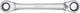 Gedore r07501019 Doppelring-Ratschenschlüssel | 4 in 1 | switchable | metric - 3300899
