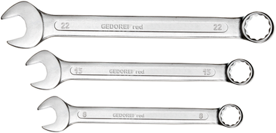 Gedore rot r09105017 | Ring-Maulschlüssel-Satz | 6 - 22mm | metrisch | 17-teilig - r09105017