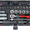 Gedore rot | r59003026 | Steckschlüsselsatz | 3 8" | 6-24 mm | 26-teilig - r59003026