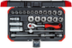 Gedore rot | r59003026 | Steckschlüsselsatz | 3 8" | 6-24 mm | 26-teilig - r59003026