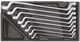 Gedore Red Ringschlüssel einstellen 1 3 CT-Modul Silber 8-Stück